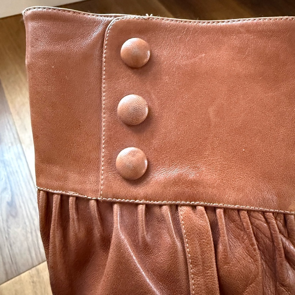 Chie Mihara Spanish Leather Boots - Tan/Cuero - Size 36 (Fits US 5.5/6) - Picture 10 of 12
